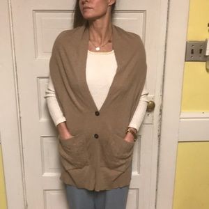 NWOT Ralph Lauren Cashmere Shrug/Scarf Backless